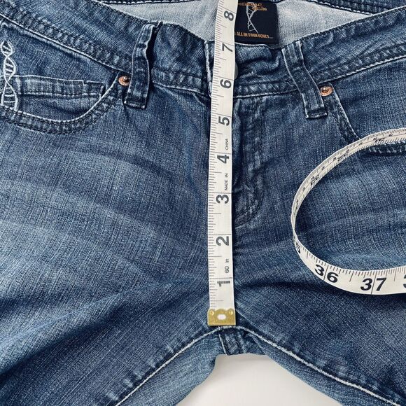 Genetic Denim The Riley Jeans 26 Womens Low Rise Y2K Jeans 27x29 Flare Jeans 26 - Picture 10 of 15